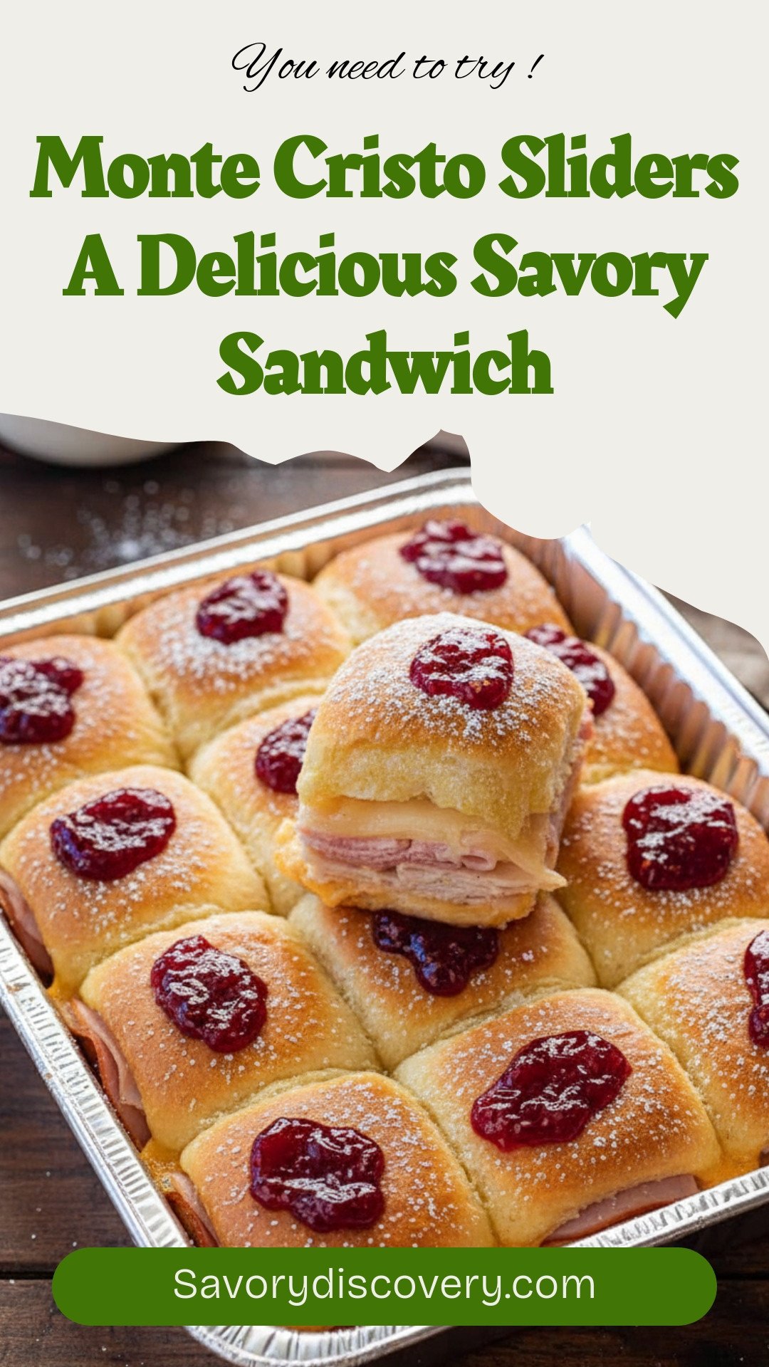 Monte Cristo Sliders A Delicious Savory Sandwich