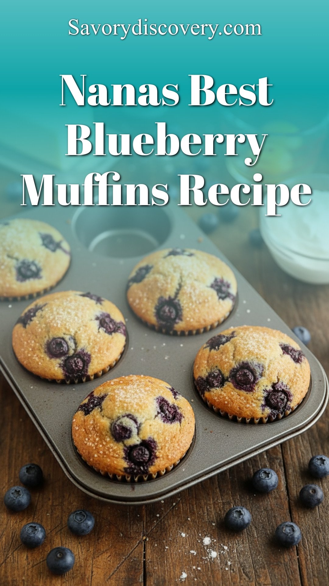 Nanas Best Blueberry Muffins Recipe