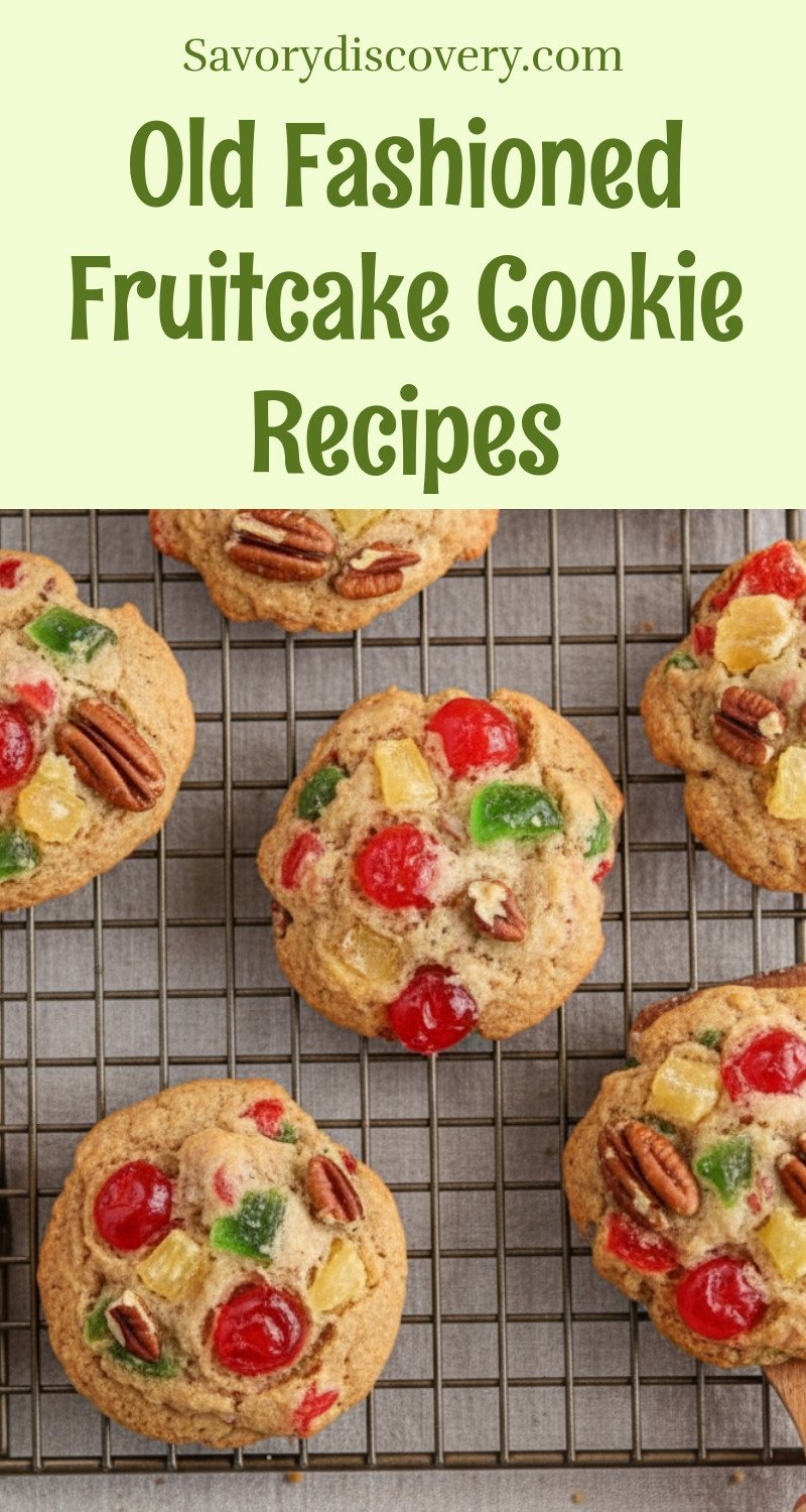 Old Fashioned Fruitcake Cookie Recipes