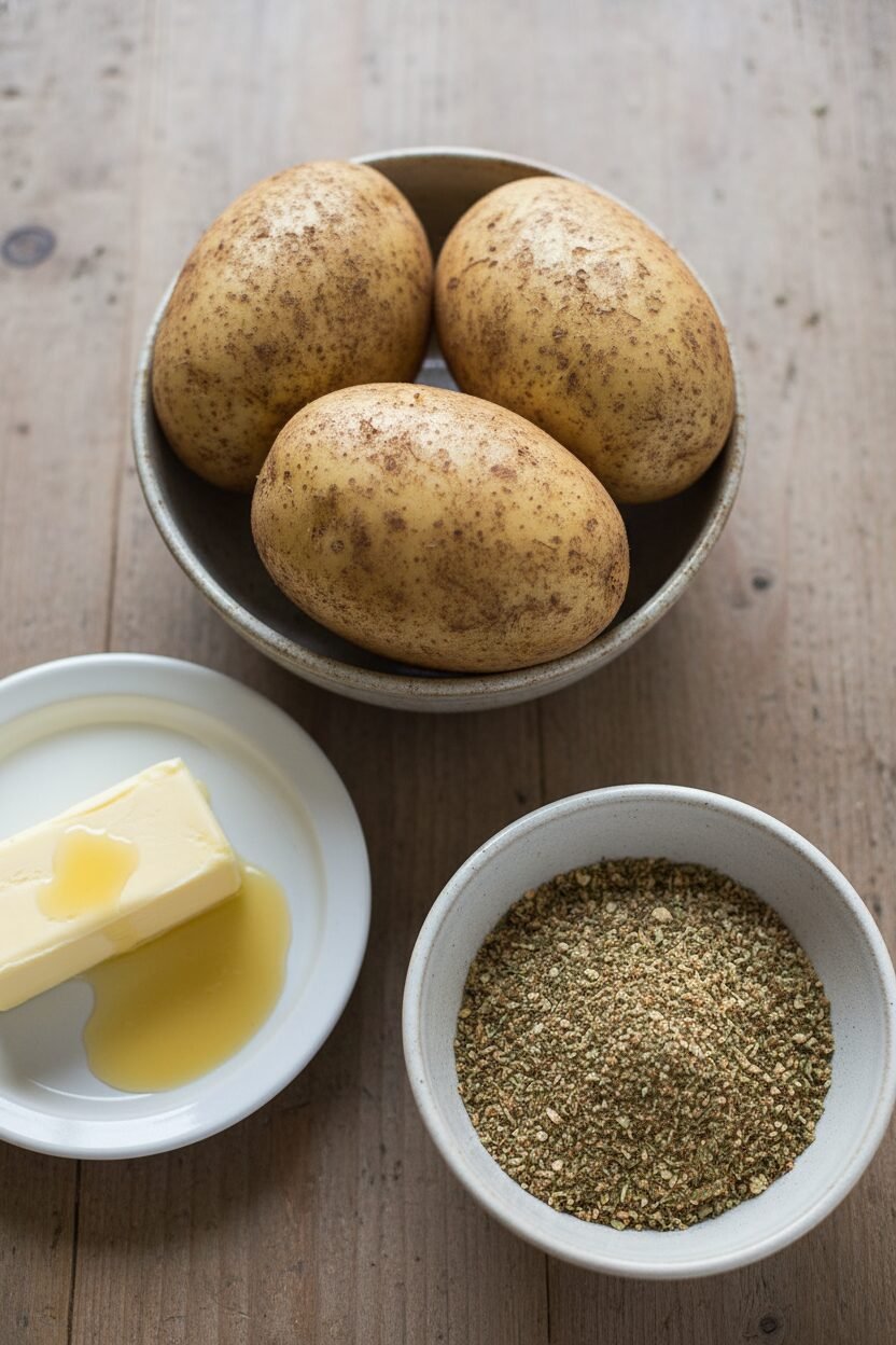 Onion Roasted Potatoes and Our Visitor