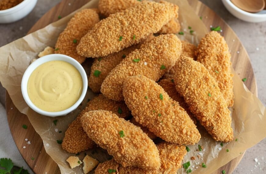 Saltine Crusted Chicken Tenders Recipe
