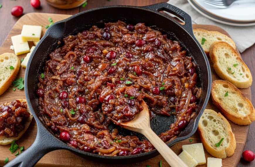 Savory Cranberry Bacon Jam Recipe