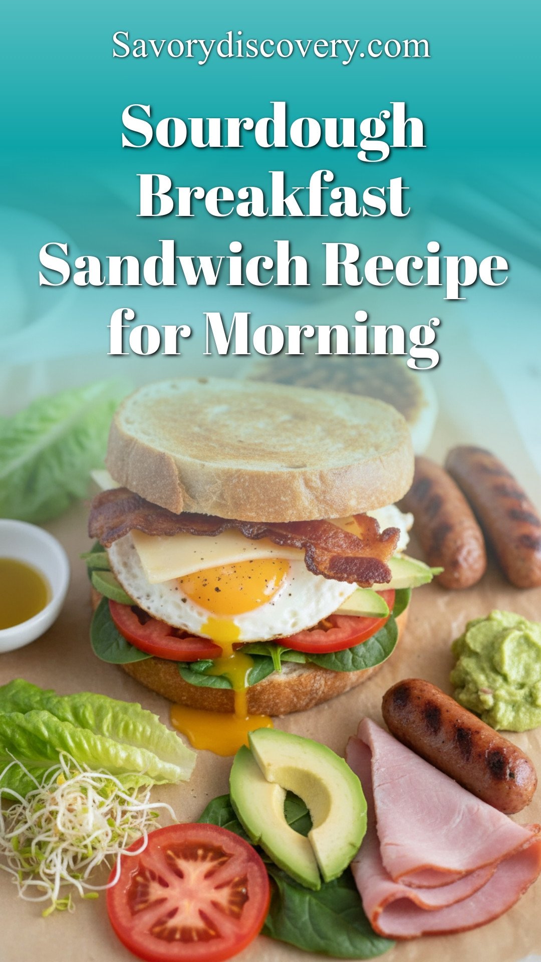 Sourdough Breakfast Sandwich Recipe for Morning