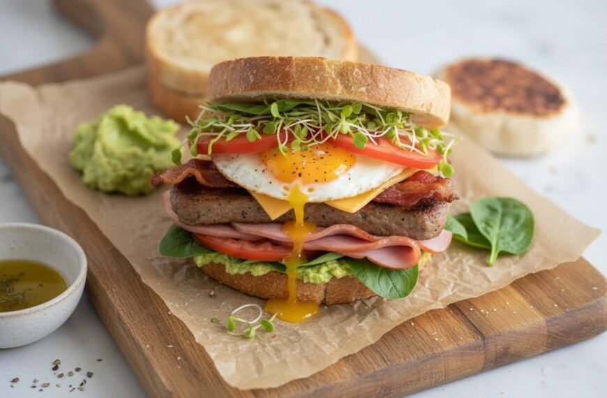 Sourdough Breakfast Sandwich Recipe for Morning