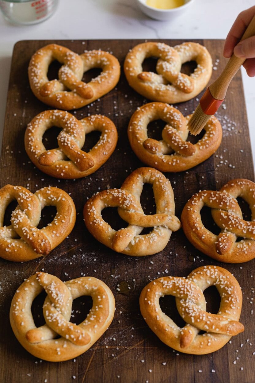 Sourdough Discard Soft Pretzels Recipe