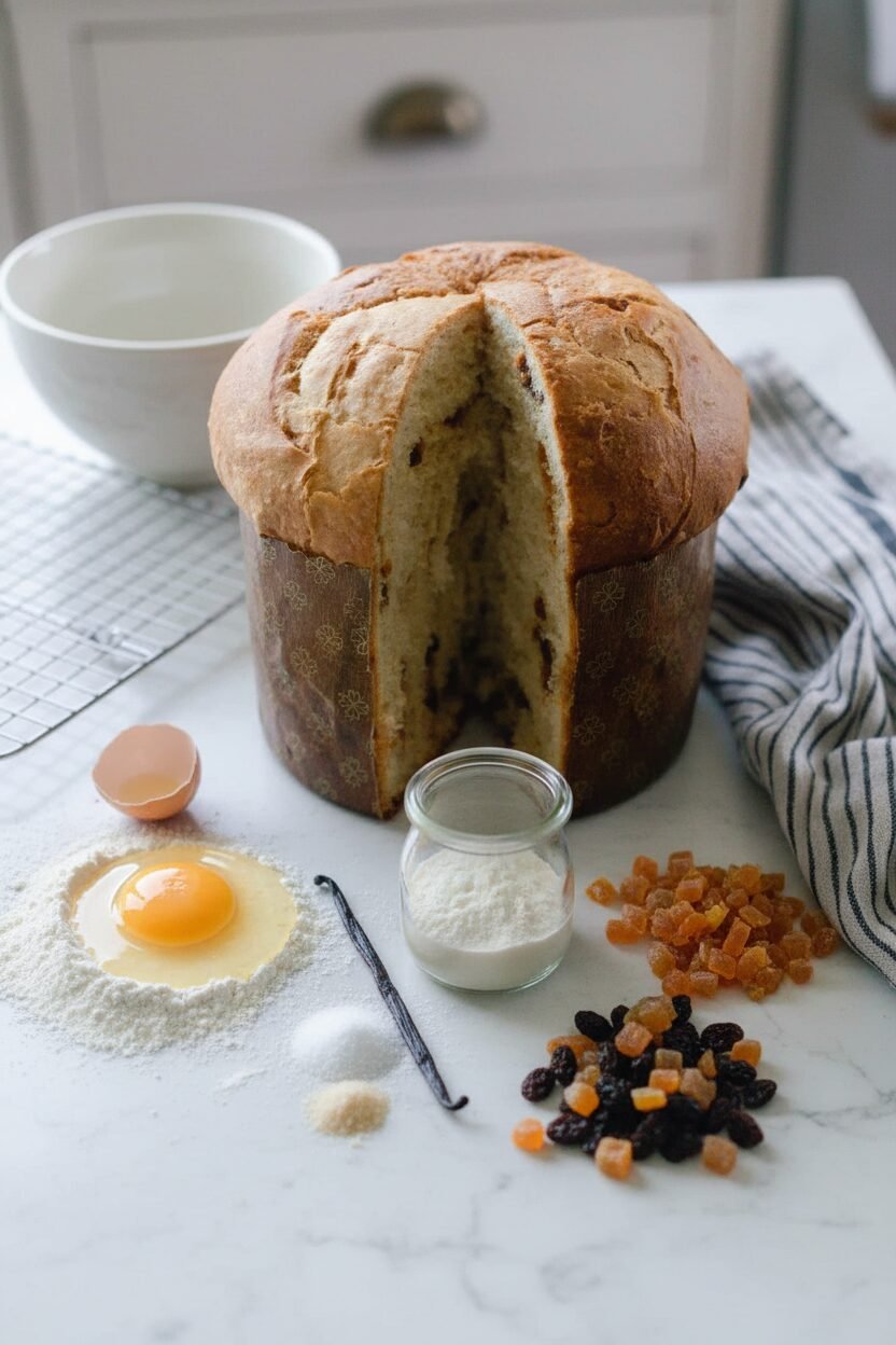 Sourdough Panettone Recipe for Homemade Italian Bread