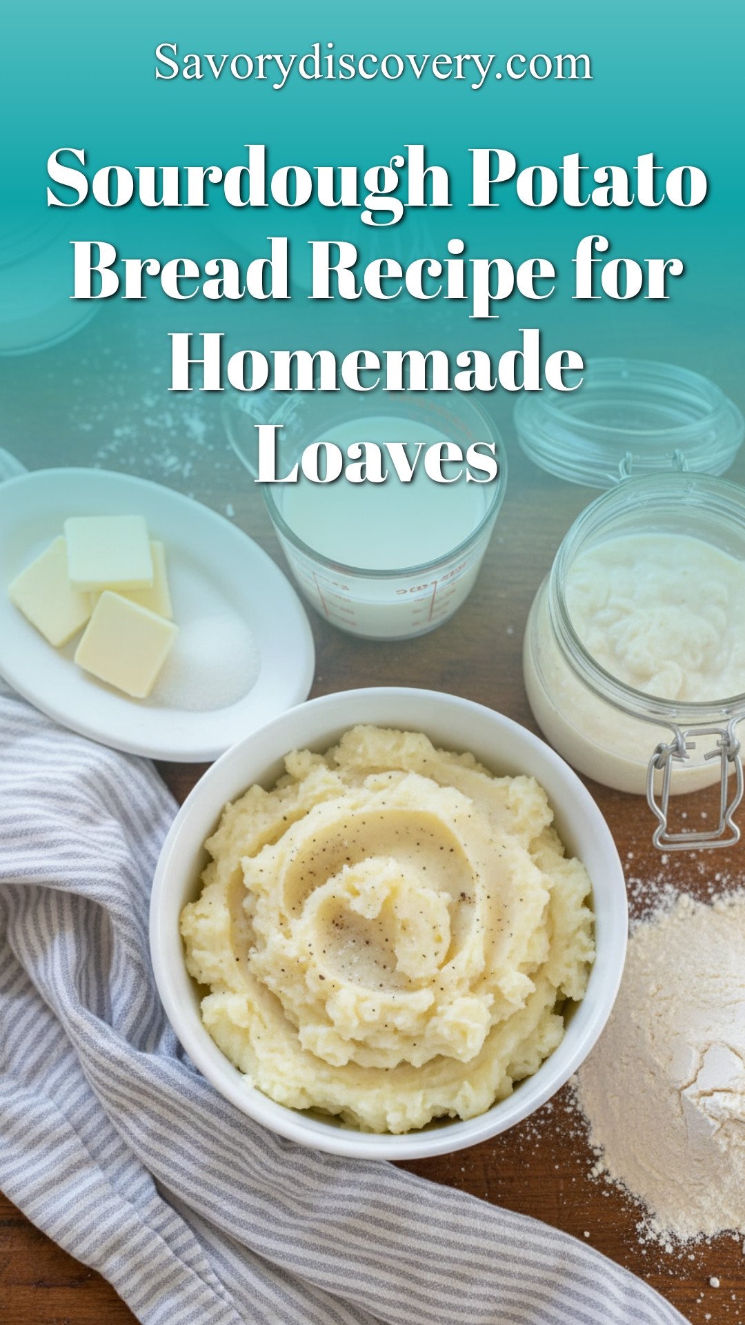 Sourdough Potato Bread Recipe for Homemade Loaves