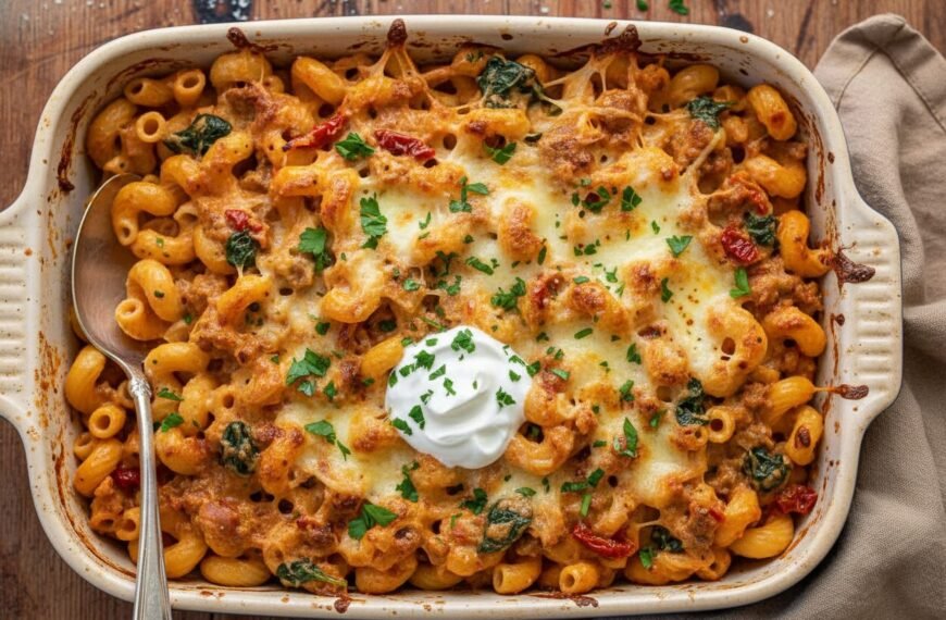 Spicy Sausage Cavatappi Pasta Recipe