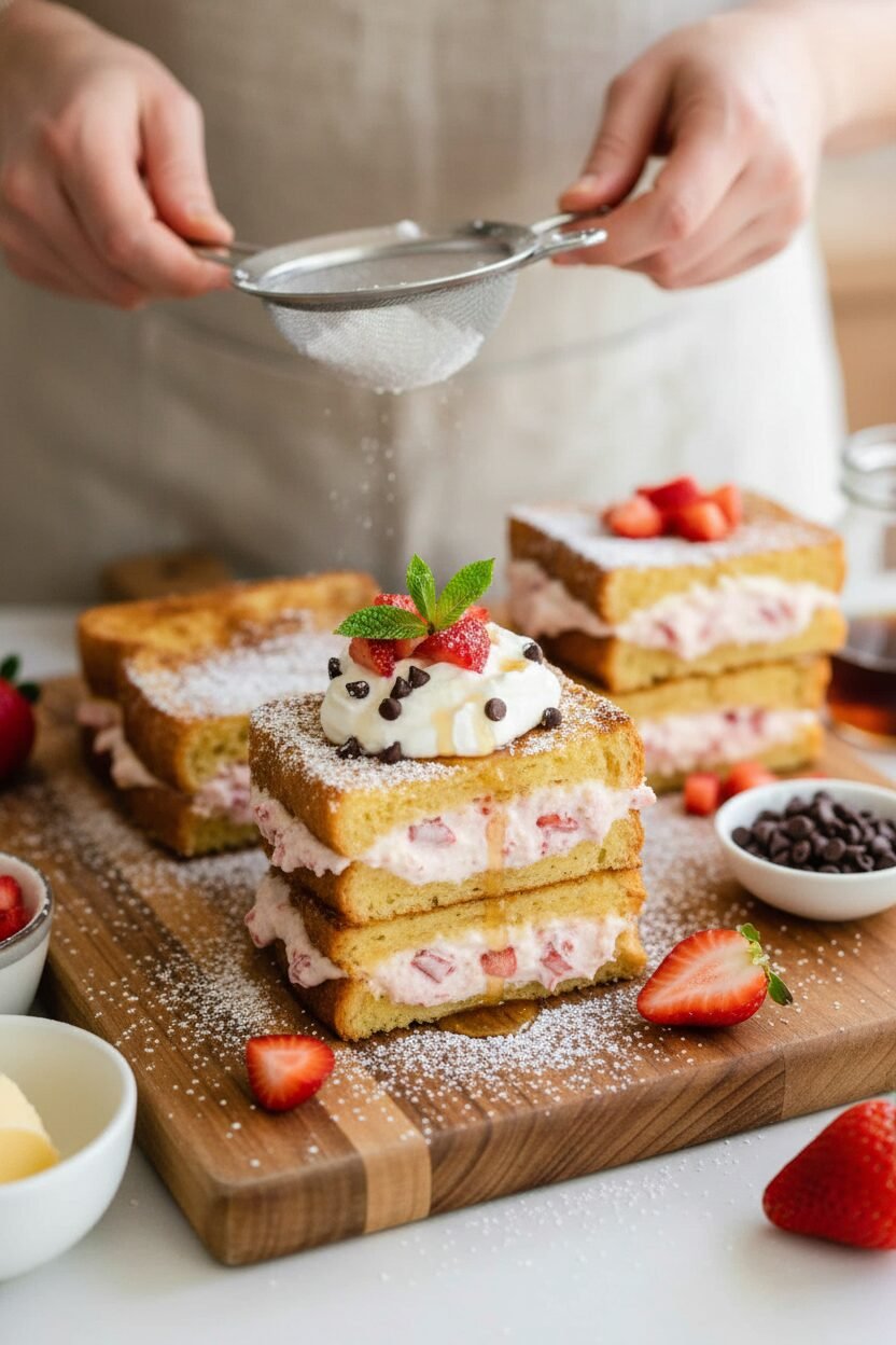 Strawberry Stuffed French Toast Recipe