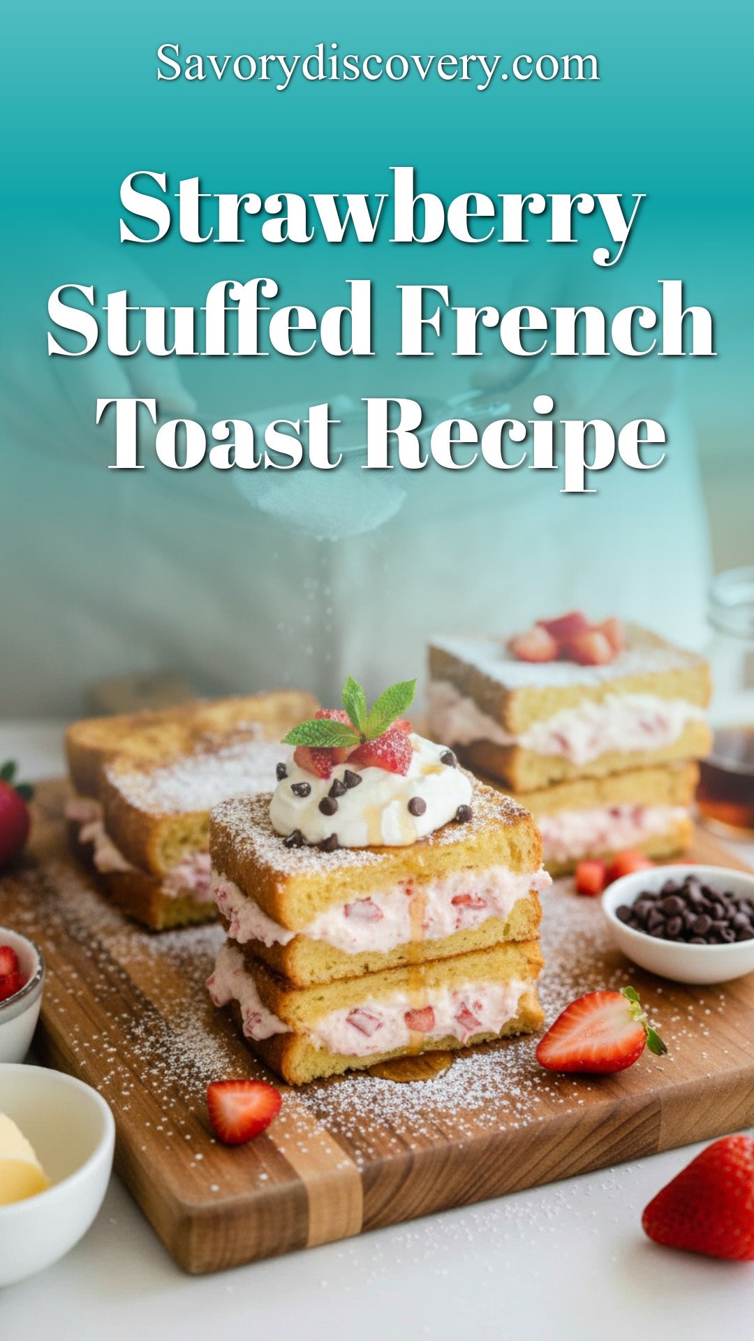 Strawberry Stuffed French Toast Recipe