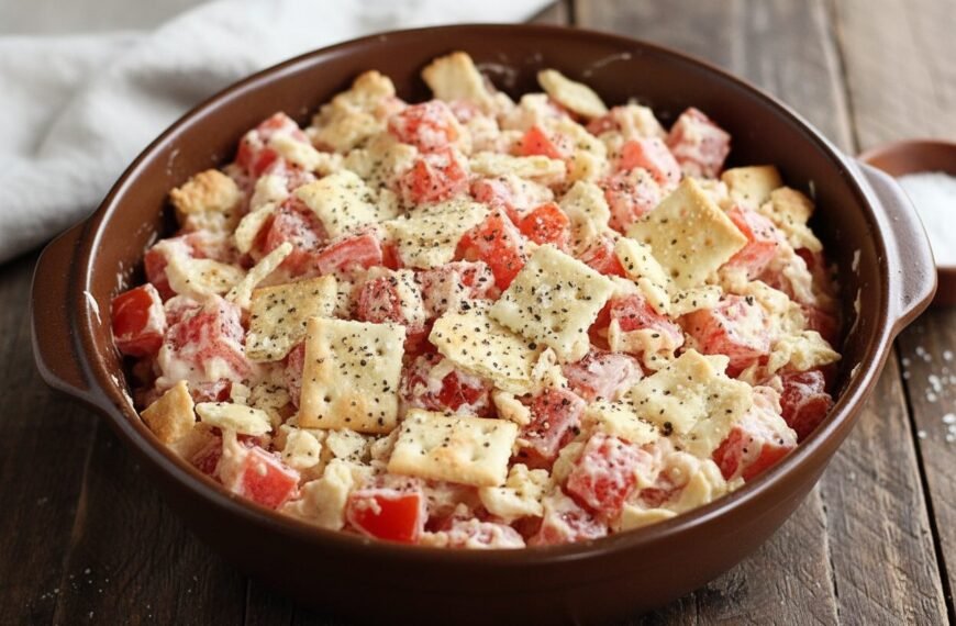 Tomato Cracker Salad Recipe A Summer Dish
