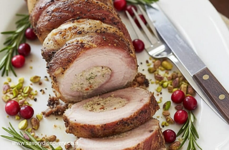 A Festive Pork Roast for Christmas