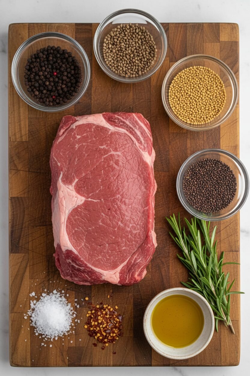 A Festive Strip Roast Holiday Centerpiece