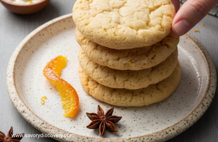 Anise Orange Olive Oil Sugar Crisps