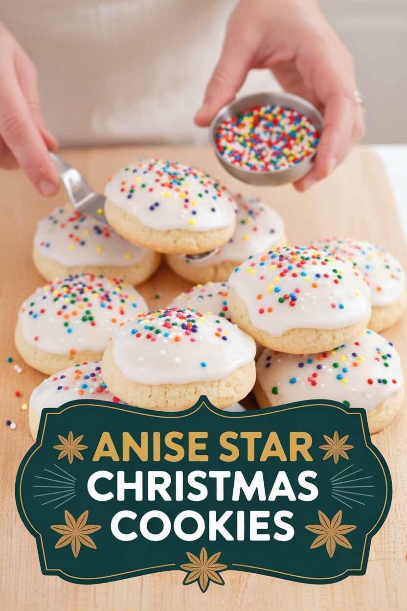 Anise Star Christmas Cookies