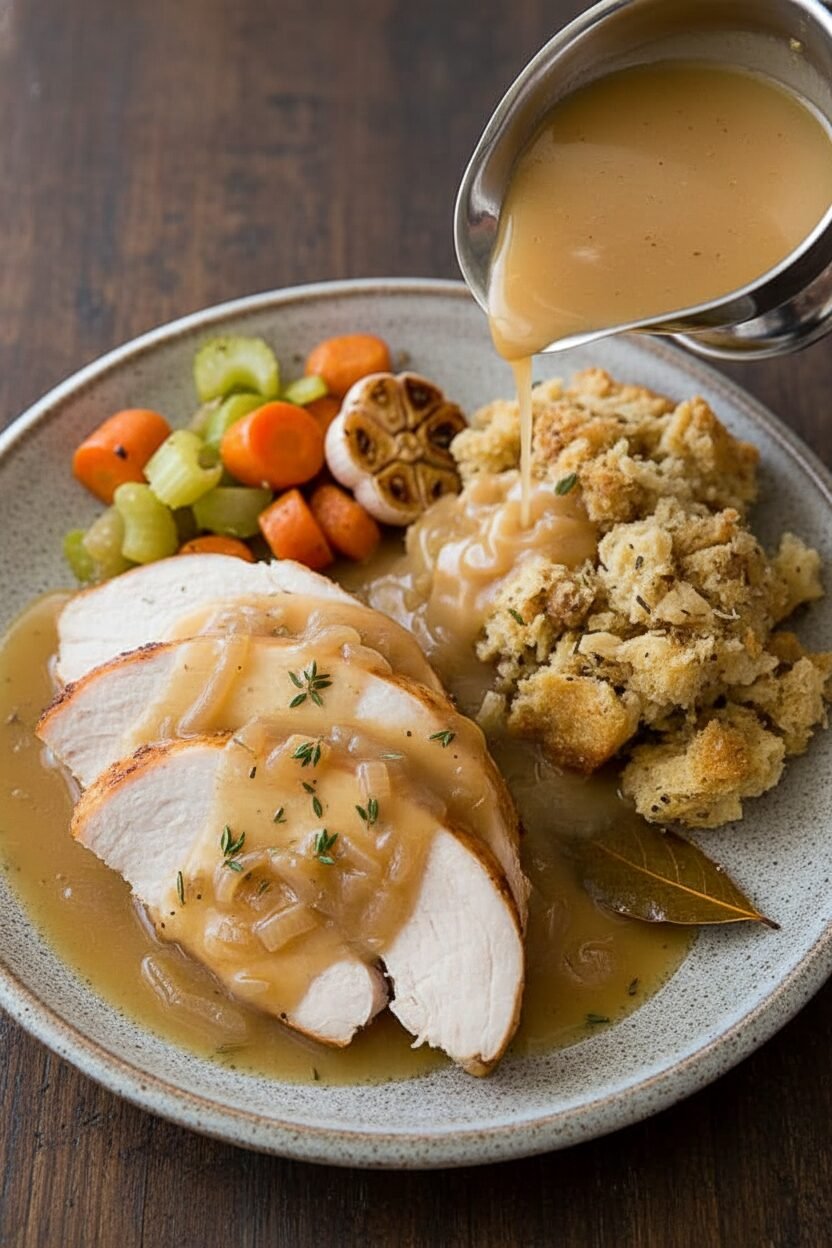 Ankara Pot Roast with Rich Onion Gravy