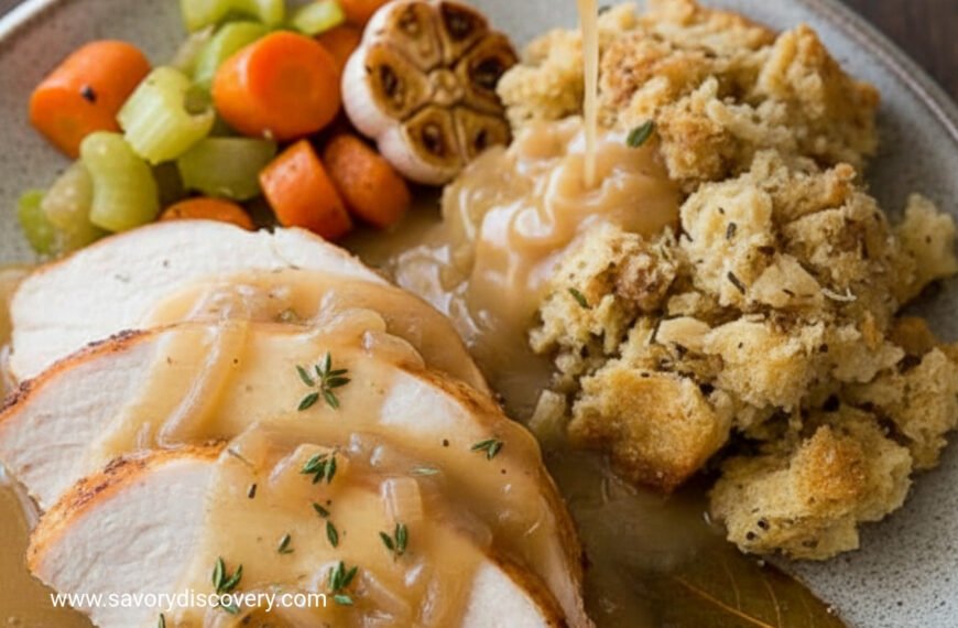 Ankara Pot Roast with Rich Onion Gravy