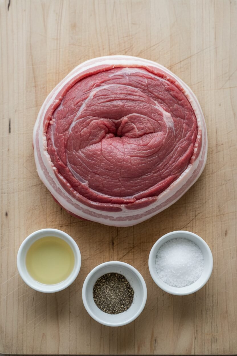 Bacon Wrapped Filet Mignon Holiday Feast