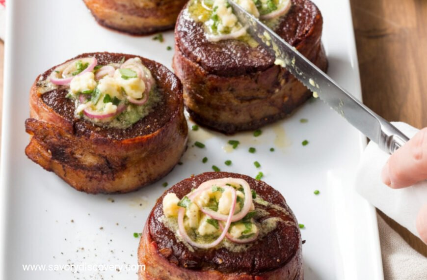 Bacon Wrapped Filet Mignon Holiday Feast