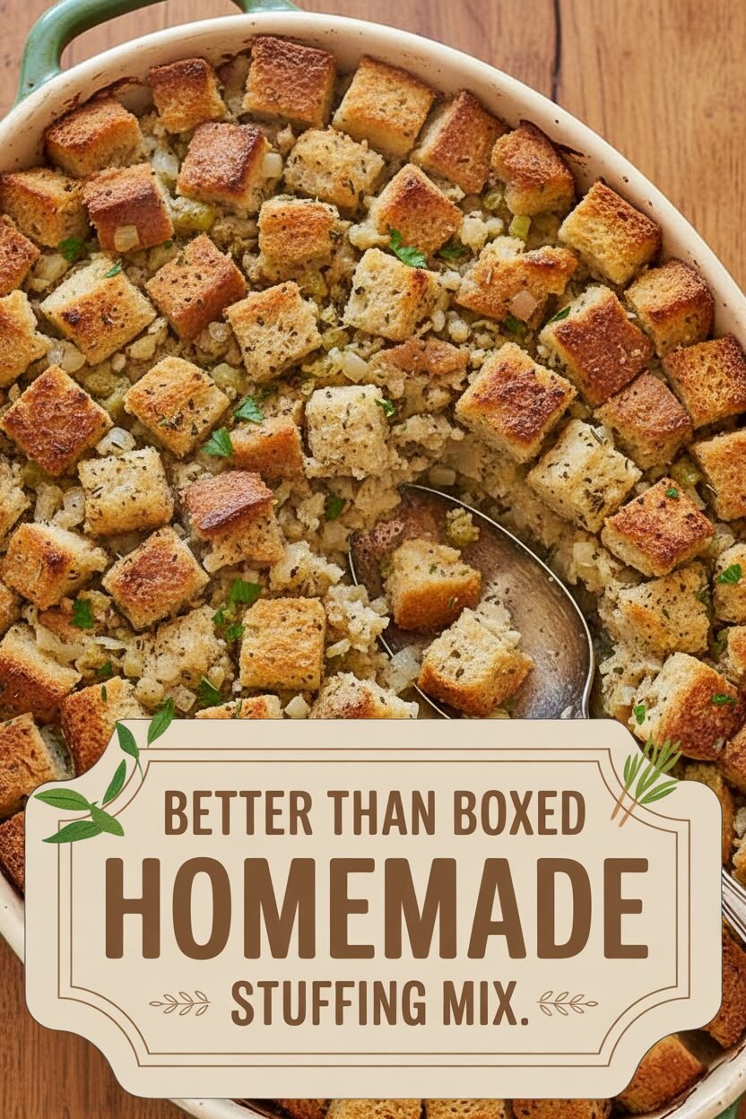 Better Than Boxed Homemade Stuffing Mix