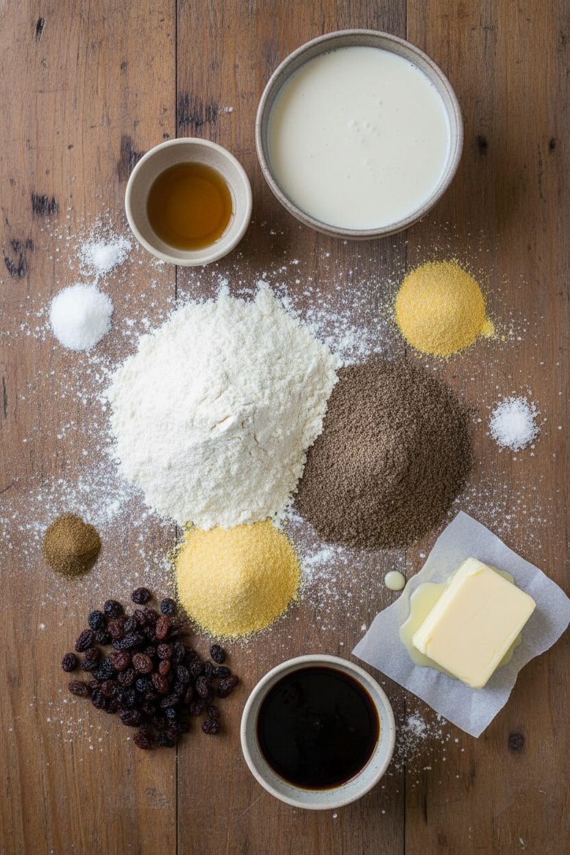 Boston Brown Bread Christmas Wreath