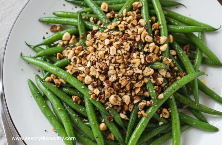 Brown Butter Hazelnut Green Bean Noel