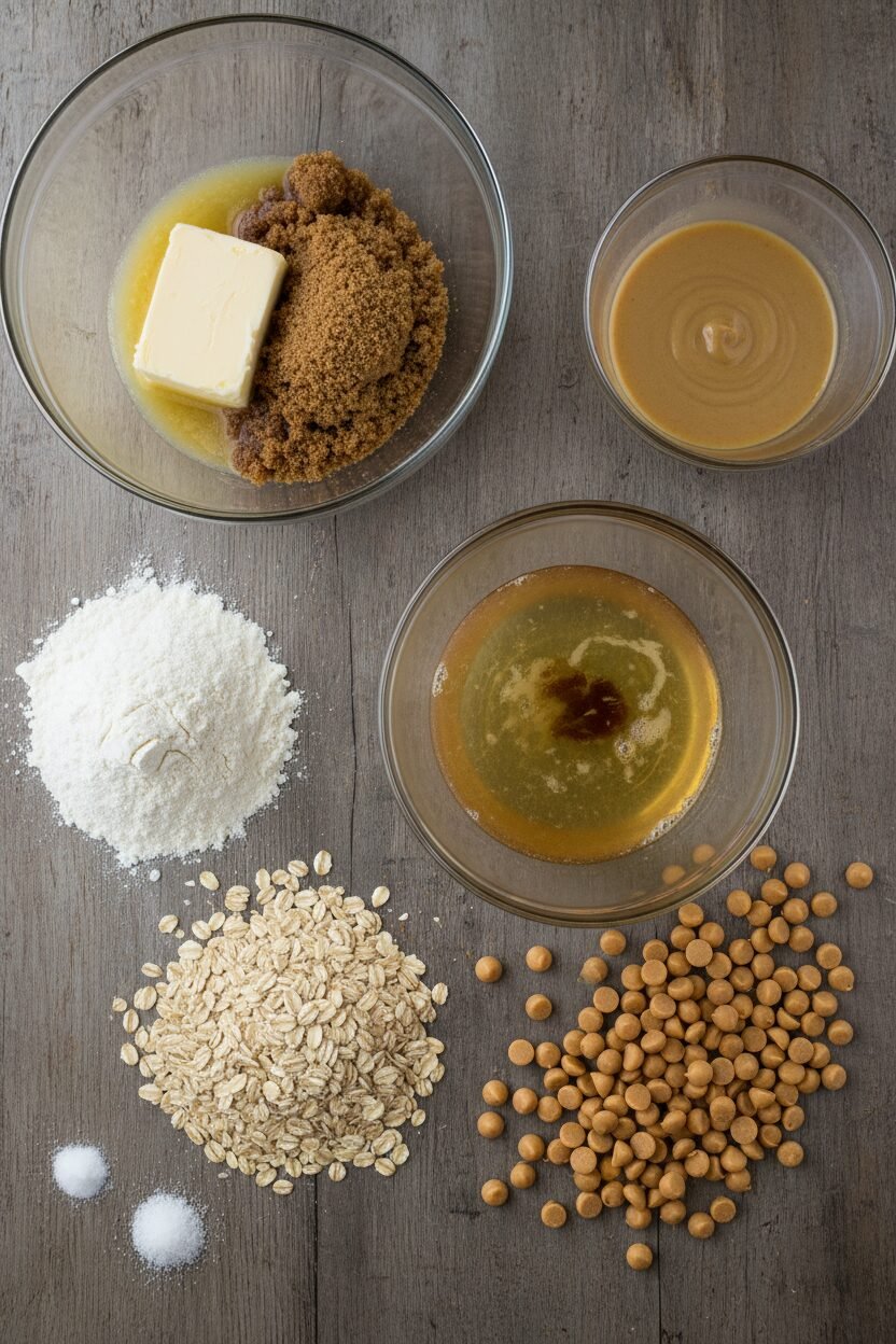 Butterscotch Oatmeal Holiday Squares