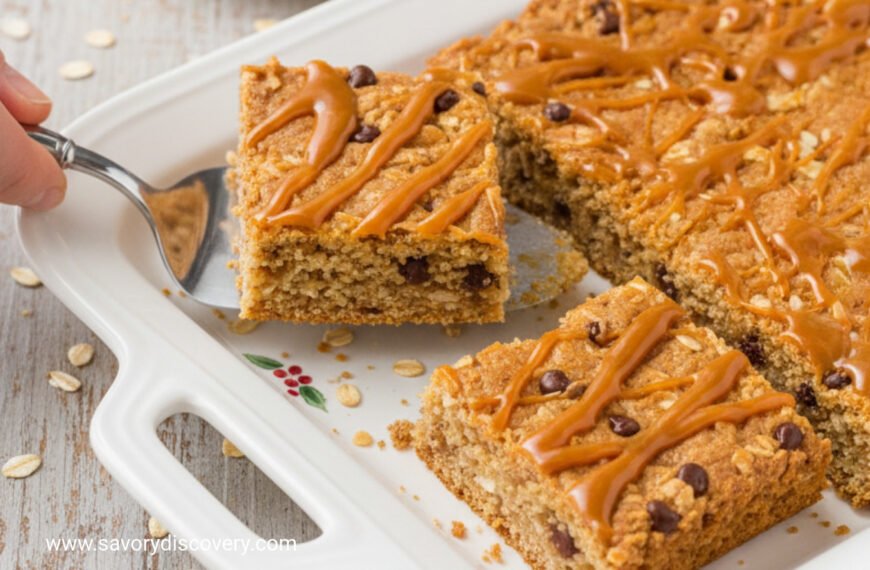 Butterscotch Oatmeal Holiday Squares