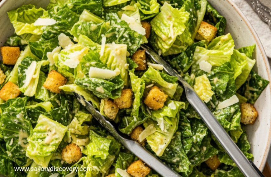 Caesar Salad for a Festive Feast