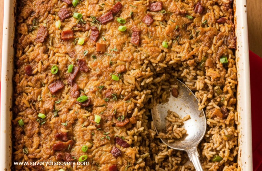 Cajun Christmas Rice Dressing