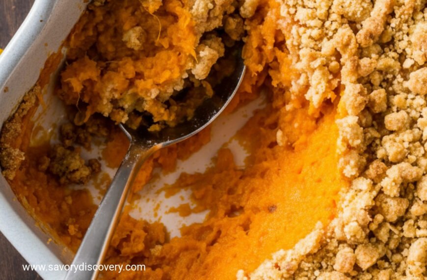 Candied Sweet Potato Crunch Casserole