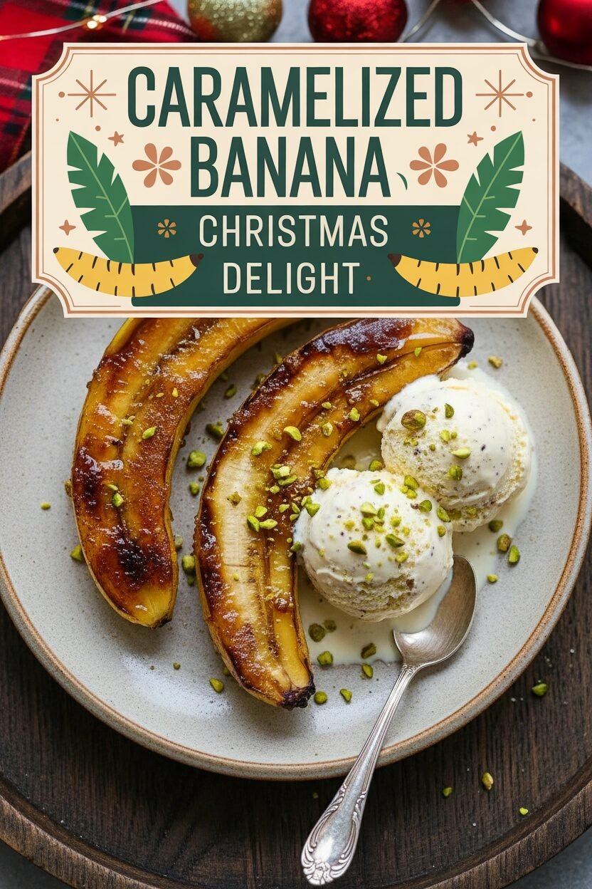 Caramelized Banana Christmas Delight