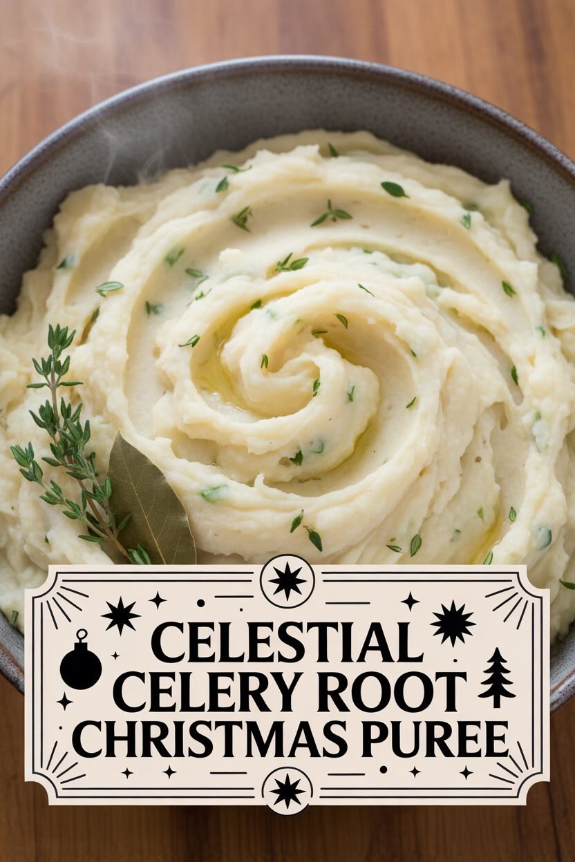 Celestial Celery Root Christmas Puree