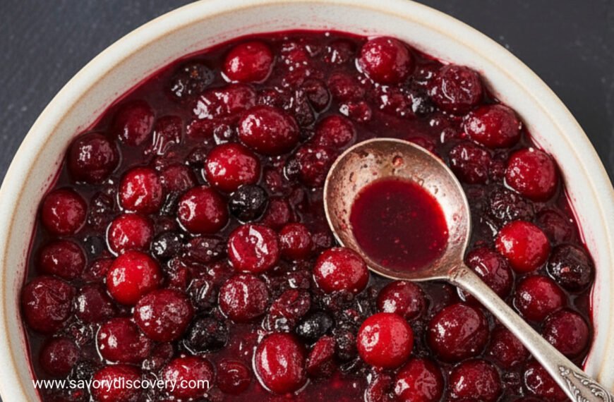 Champagne Cranberry Currant Glaze
