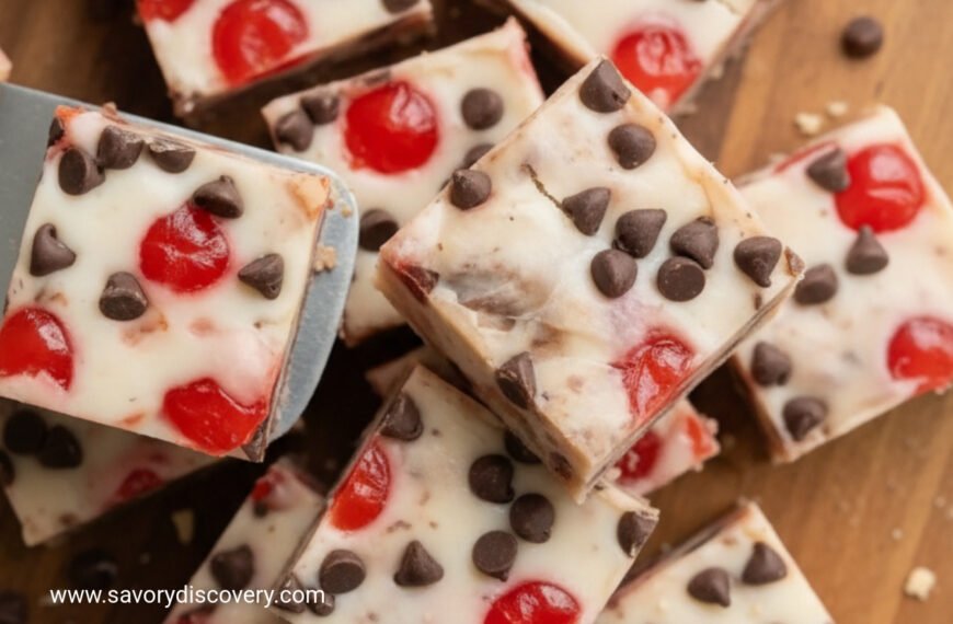 Cherry Garcia Holiday Fudge