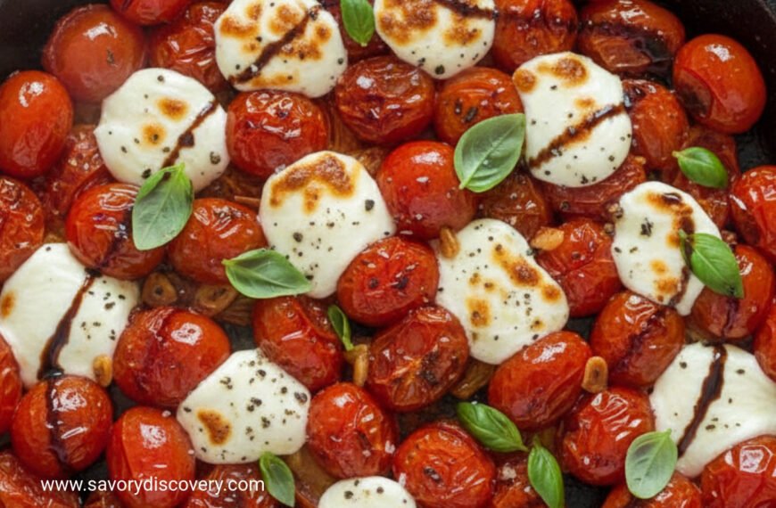 Christmas Caprese with Cherry Tomatoes