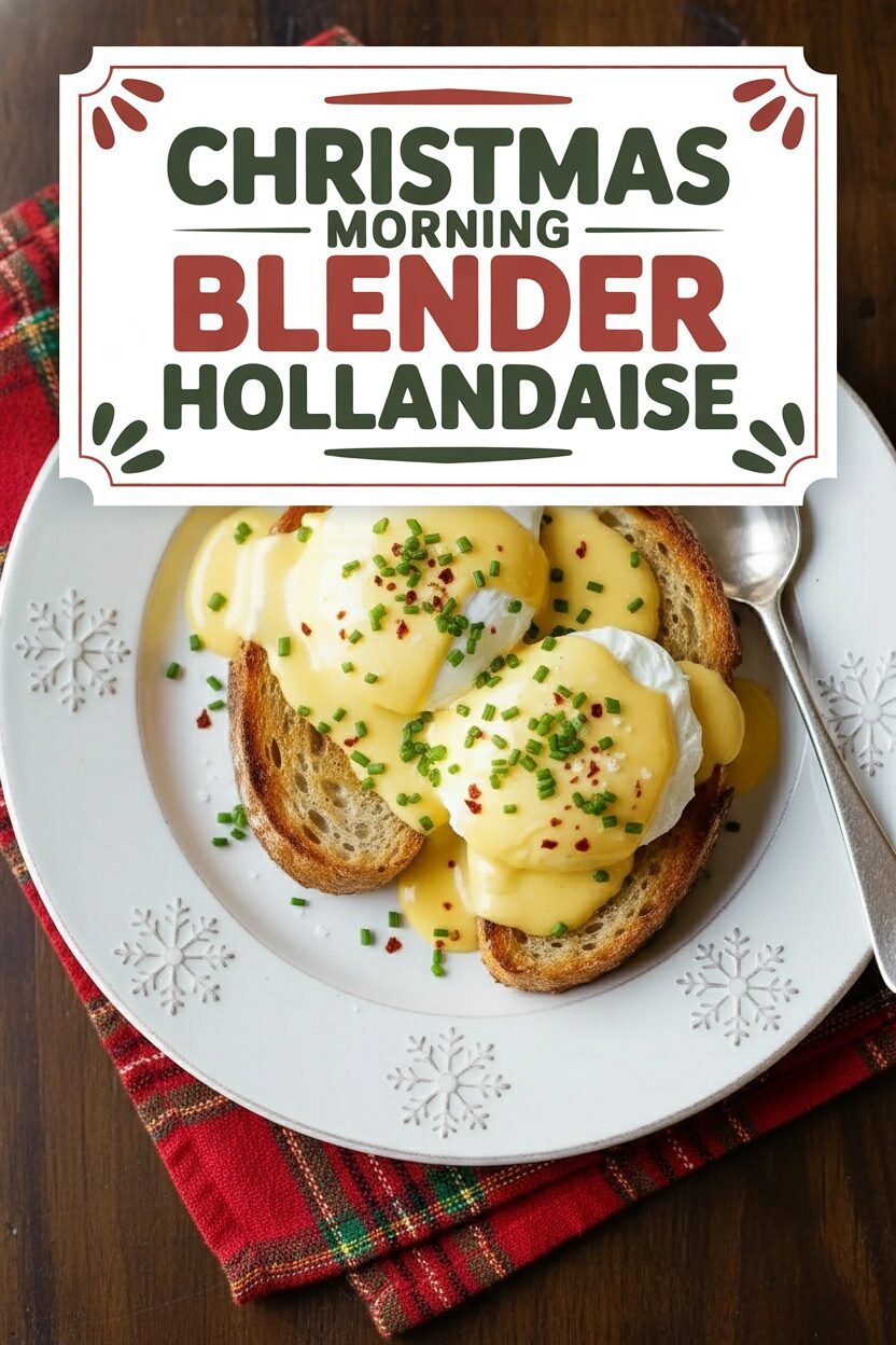 Christmas Morning Blender Hollandaise