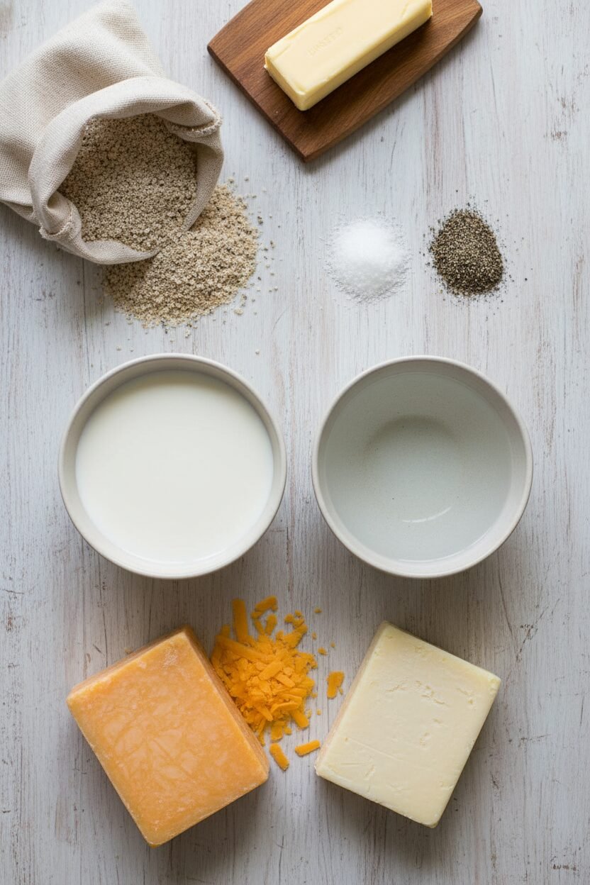 Christmas Morning Cheesy Grits Bake