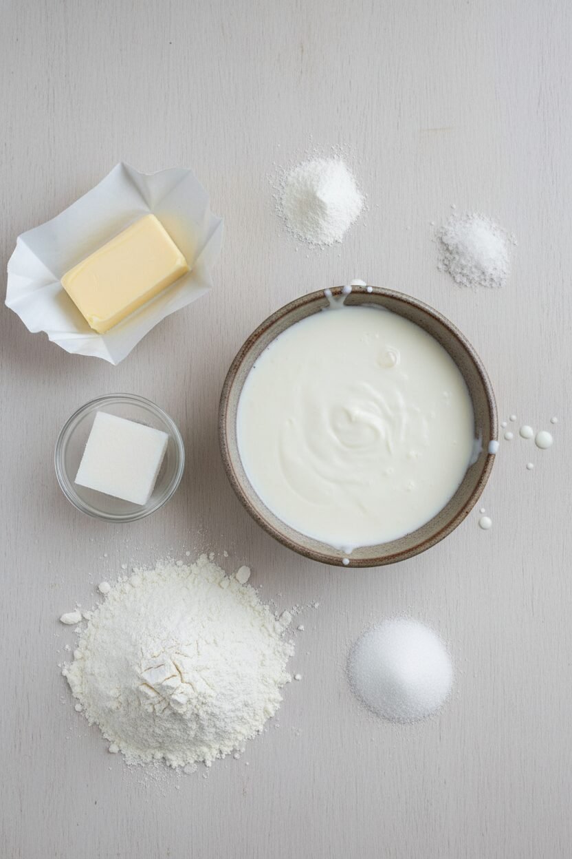 Christmas Morning Snowdrift Biscuits