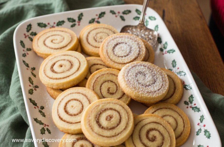 Cinnamon Swirl Christmas Cookie Spirals