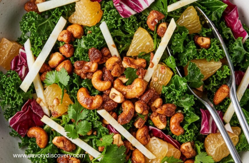 Citrus and Crunch Christmas Salad