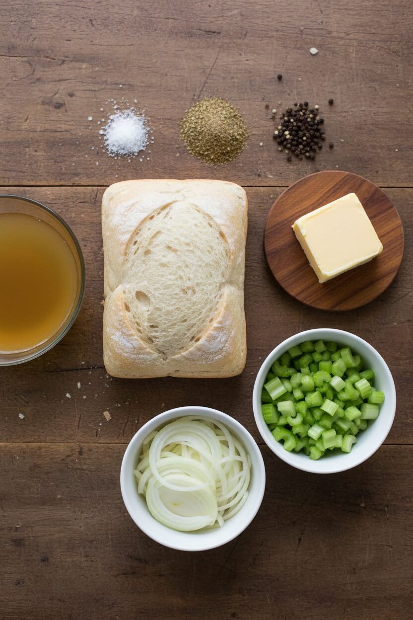 Classic Homestyle Bread Stuffing for Christmas