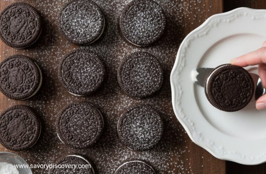 Cocoa Crème Wintry Sandwich Delights