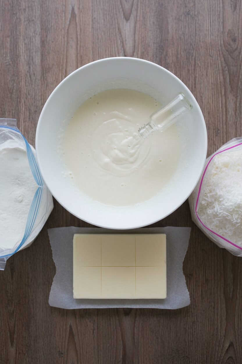 Coconut Snowdrift Cheesecake Bites