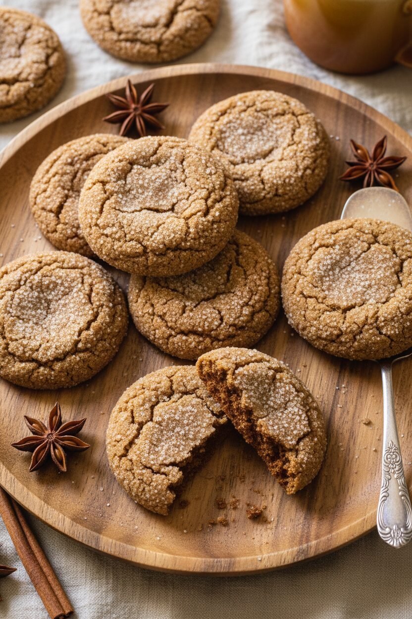 Cozy Molasses Spice Cookie Batch
