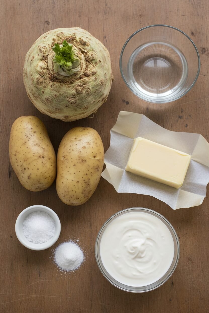 Creamy Celery Root Noel Puree