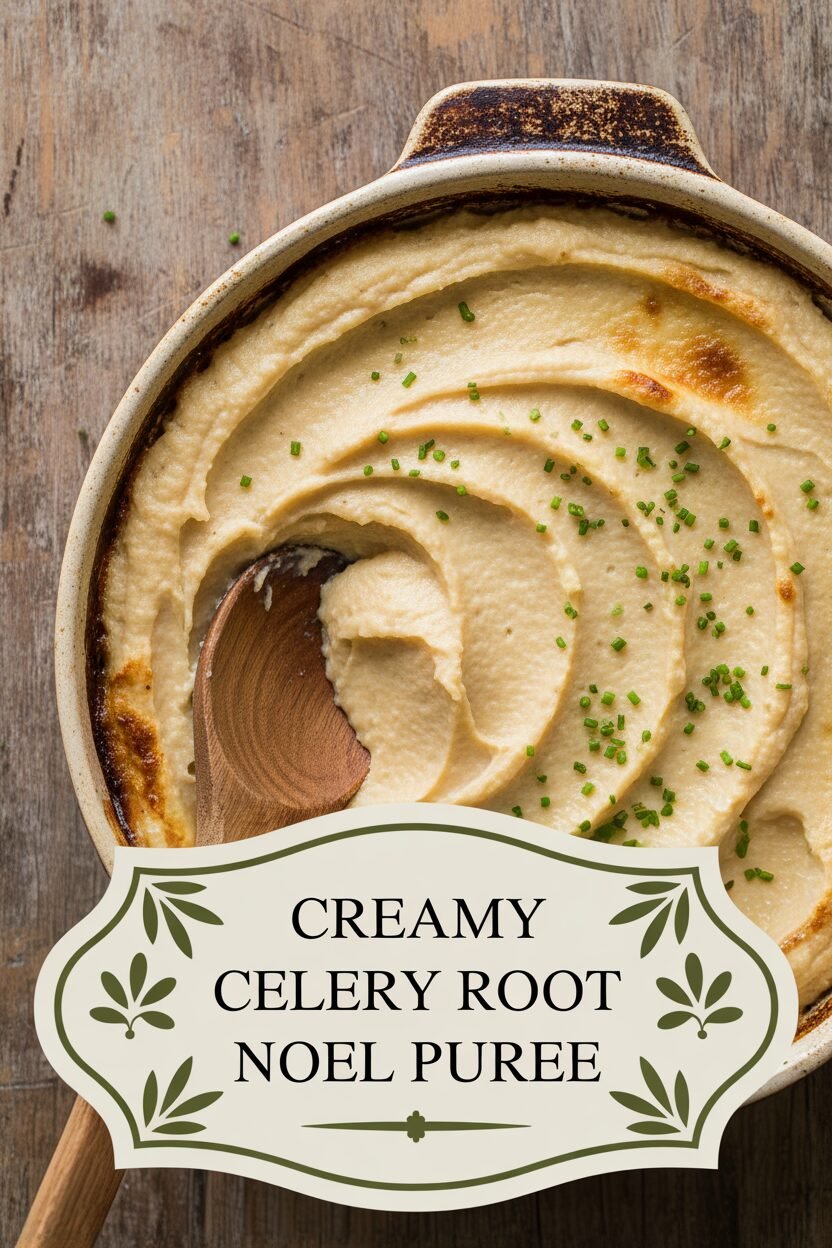 Creamy Celery Root Noel Puree