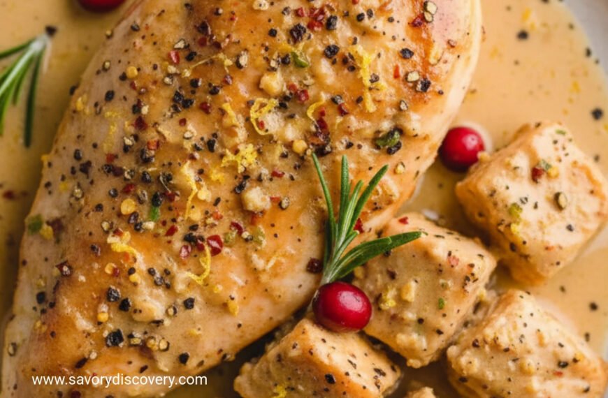 Creamy Christmas Chicken Delight