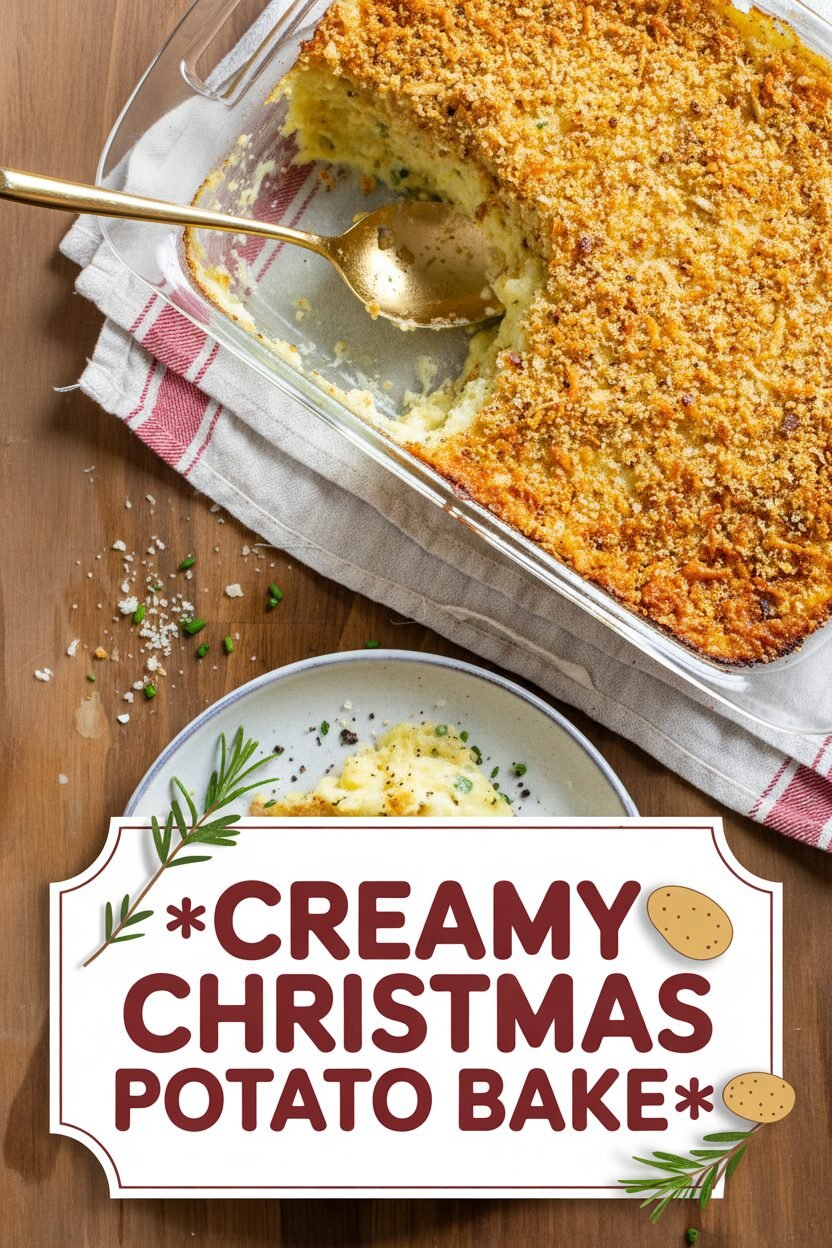 Creamy Christmas Potato Bake