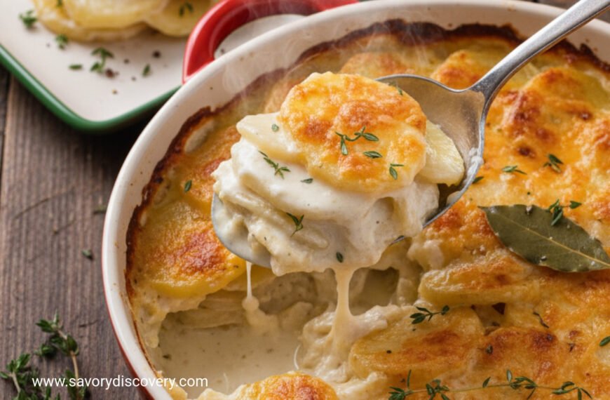 Creamy Christmas Potato Bake